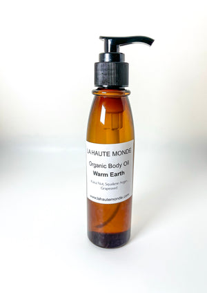 Organic Body Oil Warm Earth